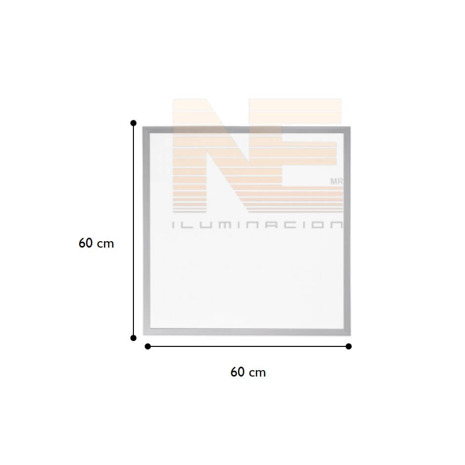 Panel Led 36w 60x60 marca Yee para empotrar en plafon recticular